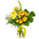 Желтый букет из роз и хризантем. Баку